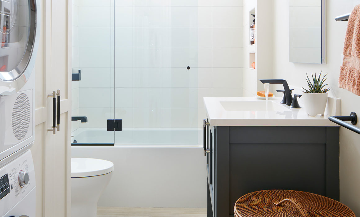 bathroom redesign - residential interior design project