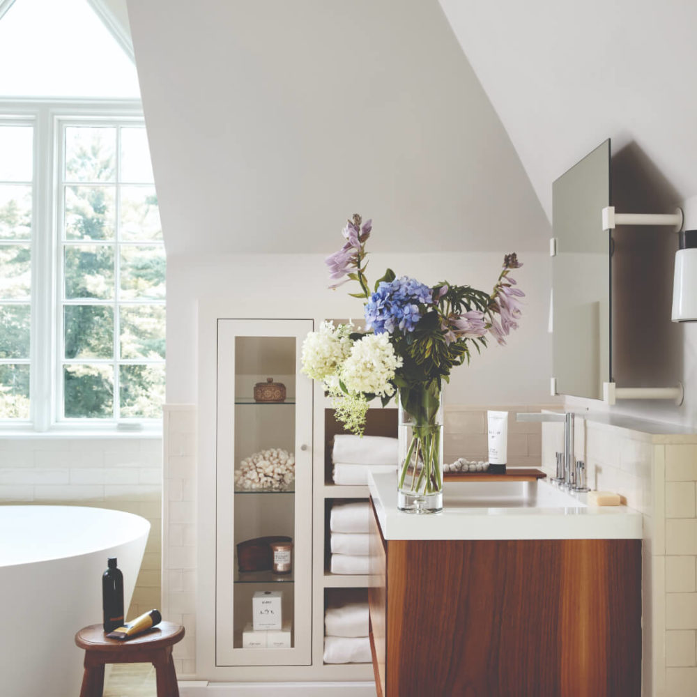 bathroom renovation - bathroom redesign - residential interior design