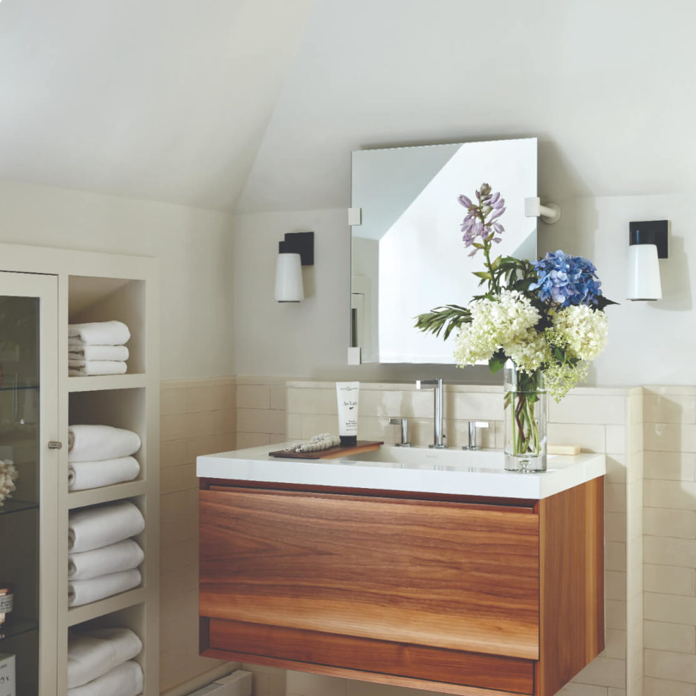 bathroom renovation - bathroom redesign - residential interior design