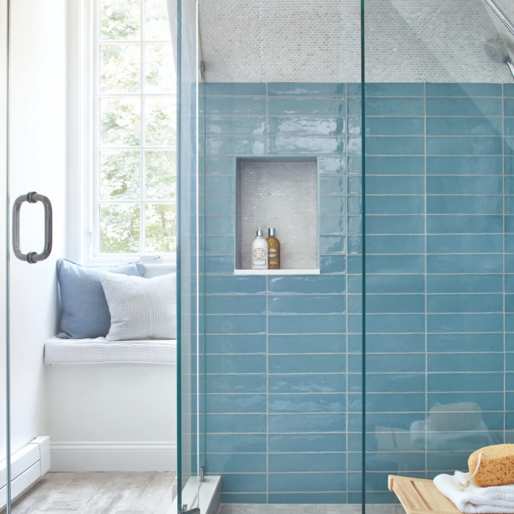 bathroom renovation - bathroom redesign - residential interior design