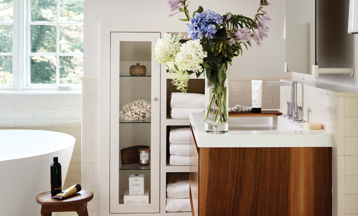 bathroom renovation - bathroom redesign - residential interior design