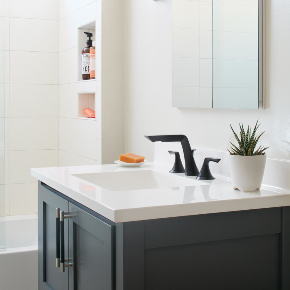 bathroom redesign - residential interior design project