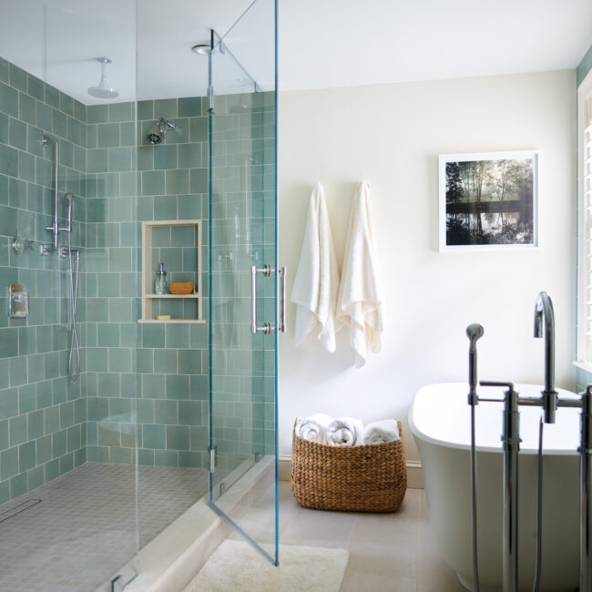bathroom remodel - interior bathroom redesign - full service interior design